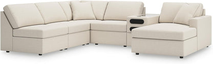 Signature Design by Ashley Modmax Coastal Press-Back Swivel Glider Rocker Recliner with Machine Washable Cover, Hidden Storage Compartments and 2 Bolster Pillows, Beige - Colors B