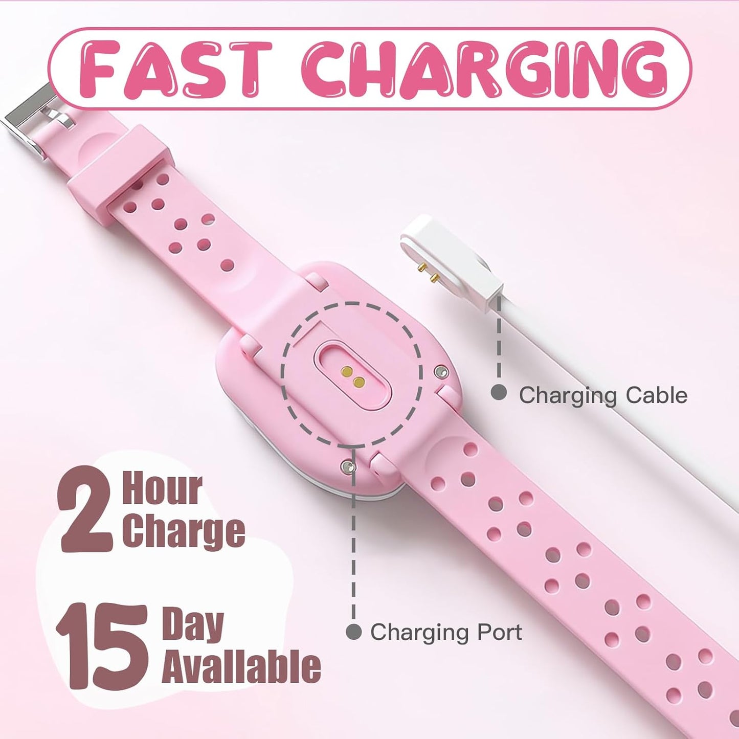 Potty Training Watch for Toddlers, Cute Apple-Shaped Design with 5 Timing Modes (30-180min), Music & Flash Reminders, Magnetic Charging, Compact Screen, Splash-Proof, Gifts for 3-7 Year Old Girls Boys