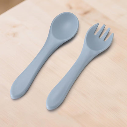 Baby Silicone Feeding Set, Baby Weaning Set, Baby Essentials, Includes Baby Spoons, Baby Bibs, Suction Plates for Baby， Baby Bowls, Food Grade Silicone, BPA Free (A-1)