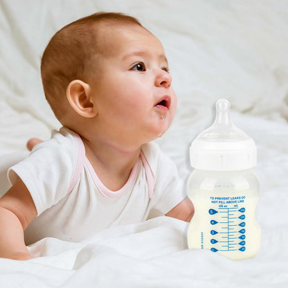 Silicone Nipple for Dr.Brown's Wide-Nick Baby Bottle Bottles,Level 3 Bottle Nipples, Fast Flow, 6m+, 6 Count