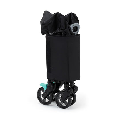 Ingenuity Ingenuity Pop 'N Ride Lightweight Stroller Wagon - Face-to-Face Seats for 2 with 3-Point Harnesses & Sun Canopy