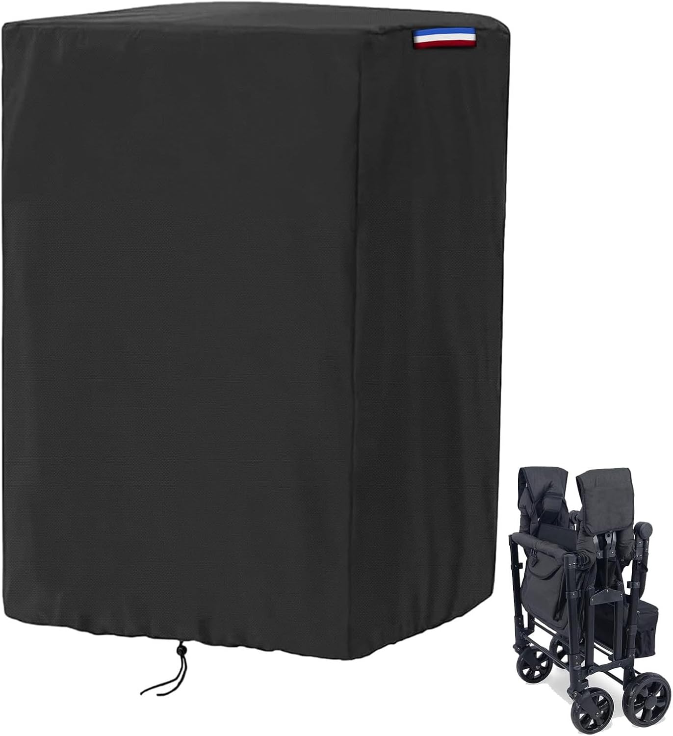 Wagon Cover Compatible with Wonderfold Wagon W4 Original(Cover Only),Waterproof 420D Stroller Wagon Covers for Keenz Wagon Stroller 4 seater-29"L x 28"W x 43"H