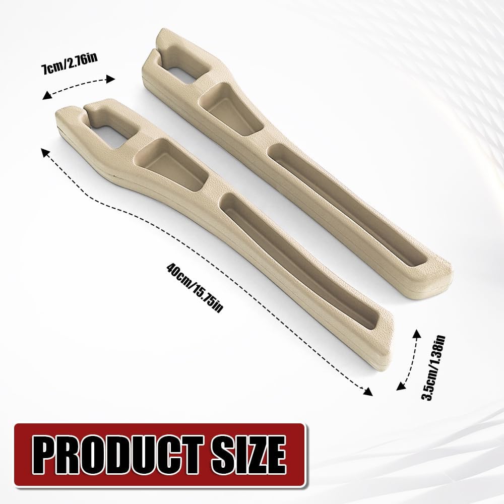 2PCS No Drop Seat Guard, Car Seat Gap Filler, Multi-Function Car Side Gap Filler for Prevent Items Falling, Universal Auto Blocker Between Seats Auto Organizer Accessories for Most Cars
