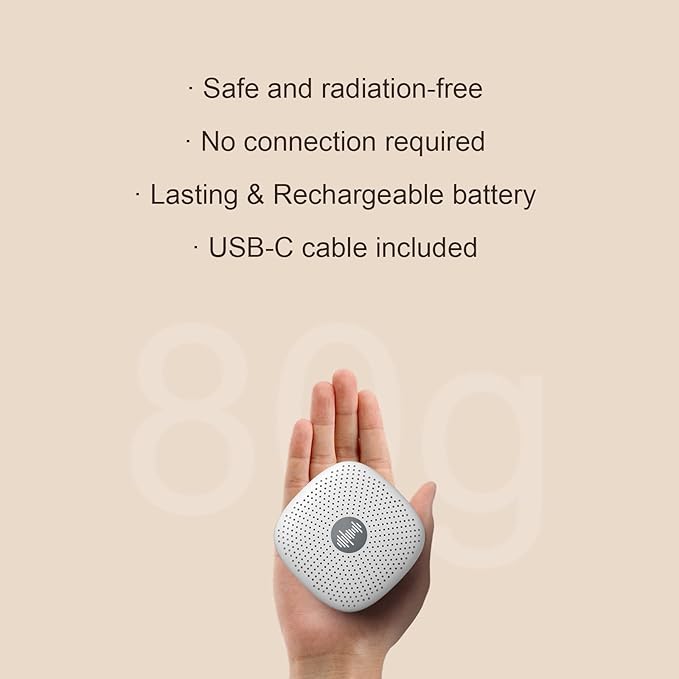 White Noise Machine,Portable Sound Machine for Baby Adult,21Soothing Sound,Auto-Off Timer,Noise Canceling for Office & Sleeping, Compact Size for Home,Travel,Registry,White
