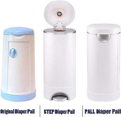 Diaper Pail Refill Bags,34 Bags Holds 1088 Counts Compatible with Arm&Hammer Diaper Pail Disposal System,Diapers Pails Snap,Seal and Toss Pail Refill Bags