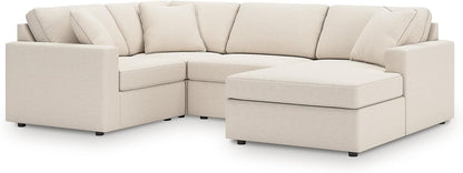 Signature Design by Ashley Modmax Coastal Press-Back Swivel Glider Rocker Recliner with Machine Washable Cover, Hidden Storage Compartments and 2 Bolster Pillows, Beige - Colors B