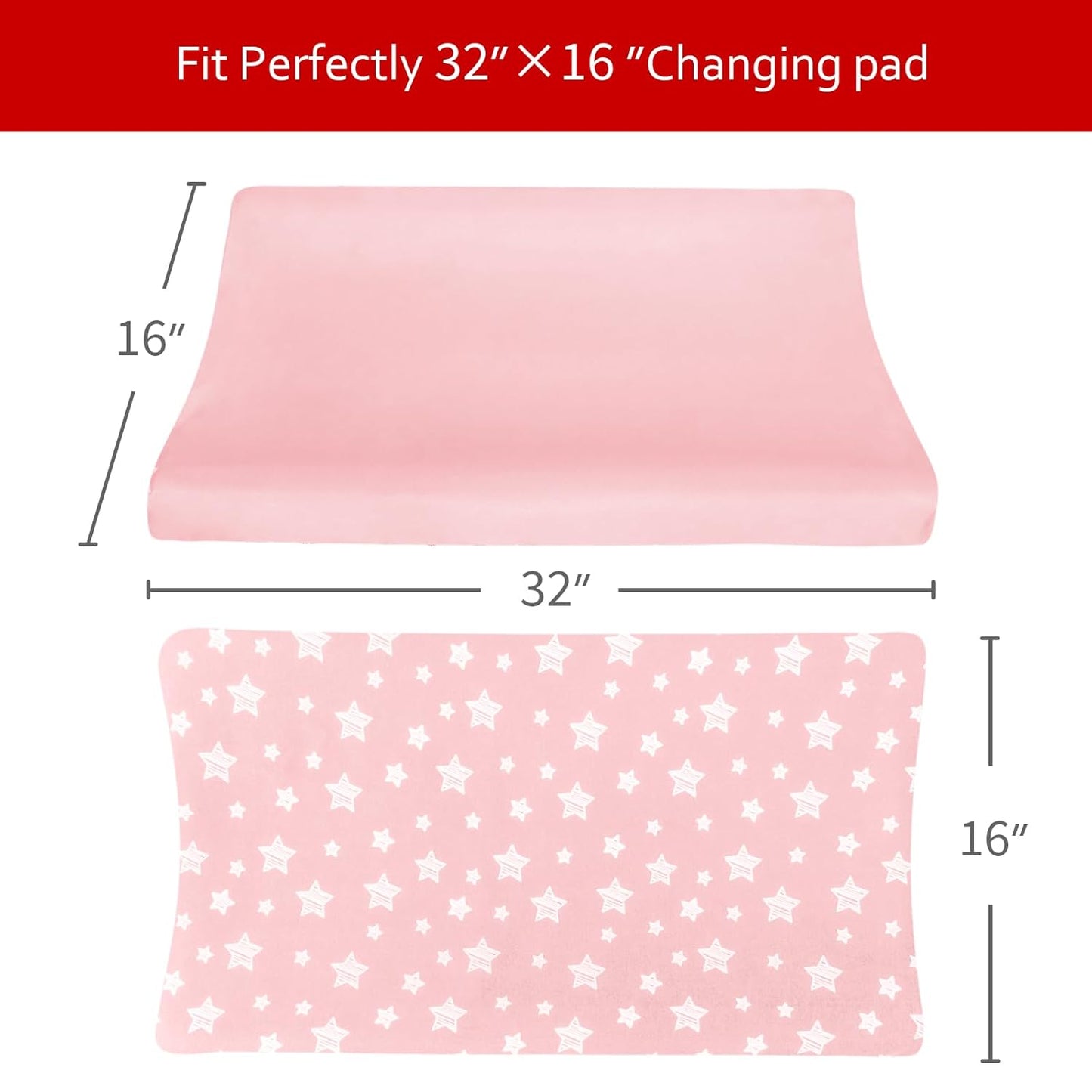 Pack and Play Sheets, 2 Pack Mini Crib Sheets, Stretchy Playard Fitted Sheet, Compatible with Graco Pack n Play, Soft and Breathable Material, Planet & Flower