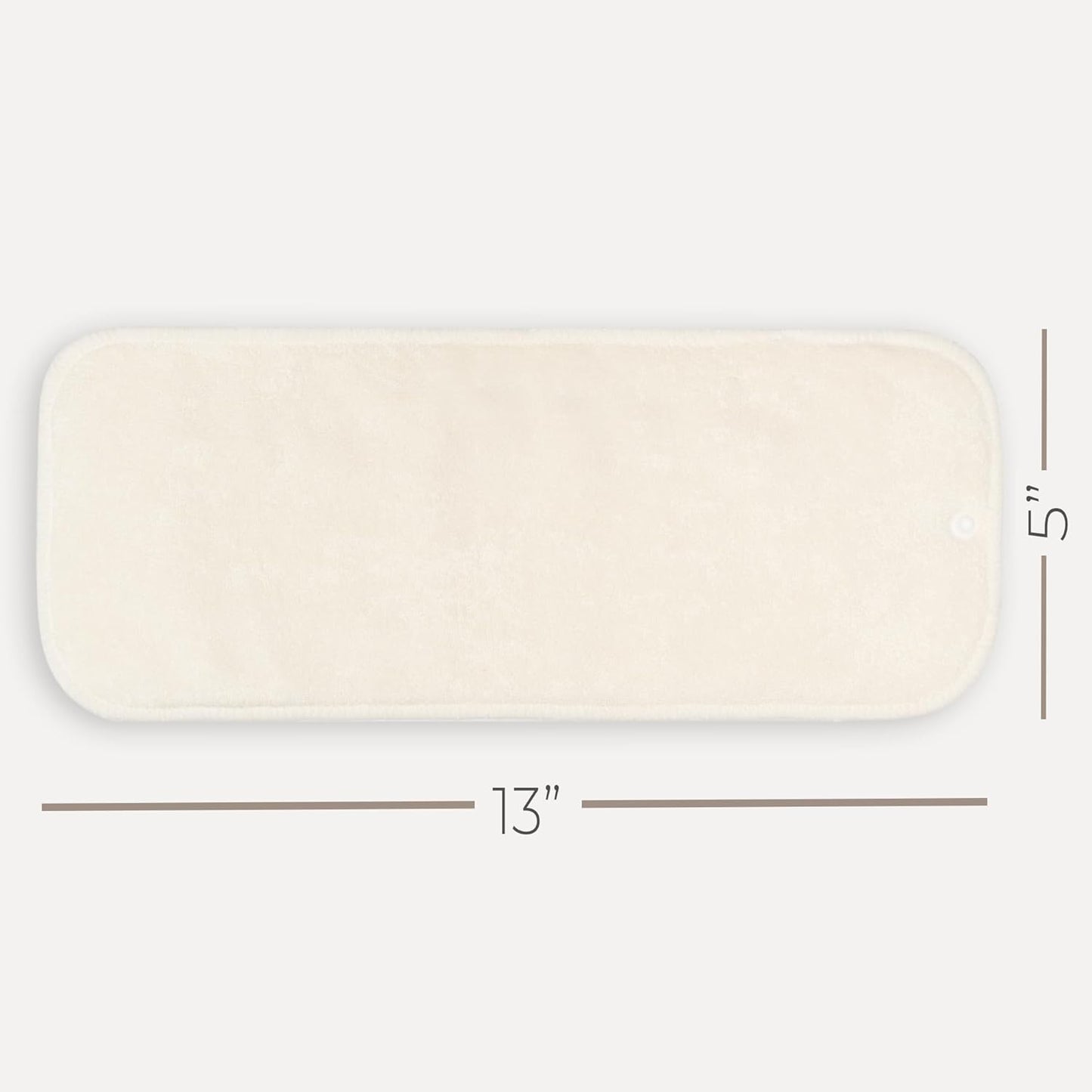 Diaper Liners for Cloth Diapers, 100 Disposable Sheets Per Roll, Made of Soft Material, by Nora's Nursery