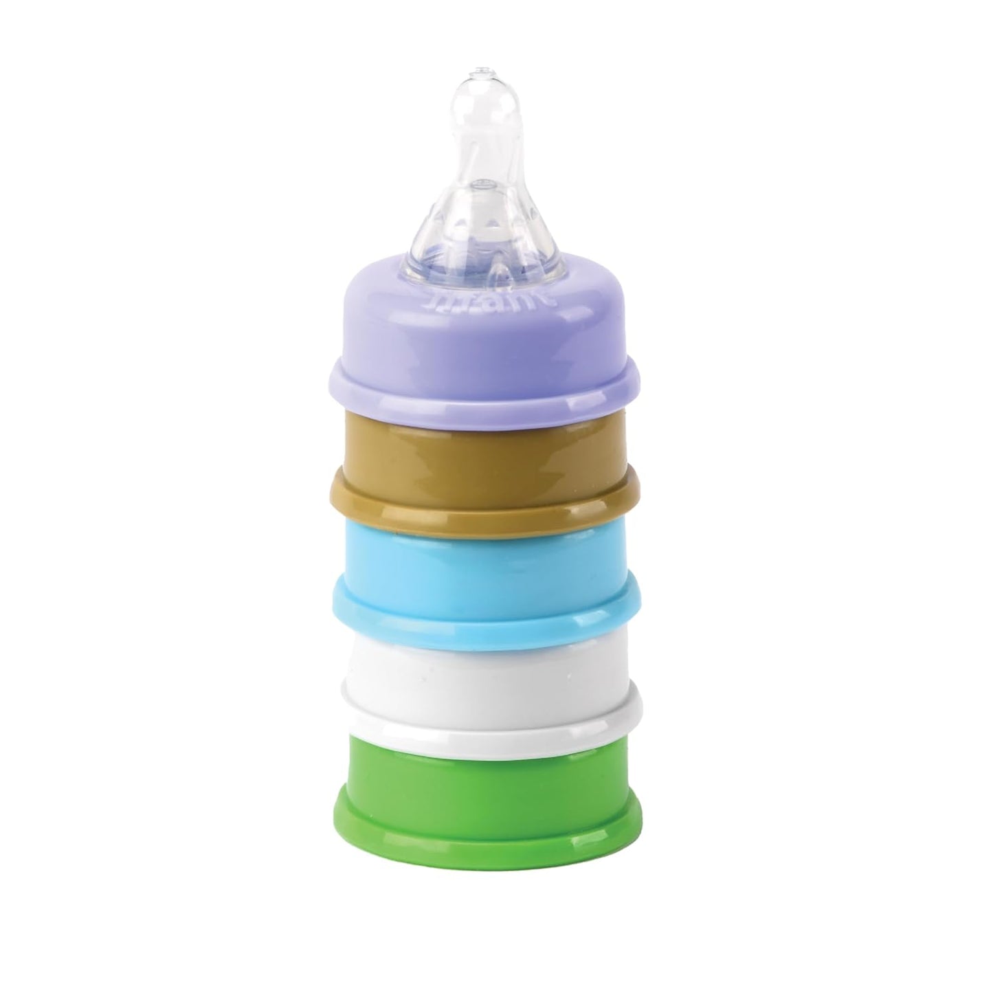 nfant | Nipple - Slow Flow Nipple, Purple (6ml/min), 4-Pack