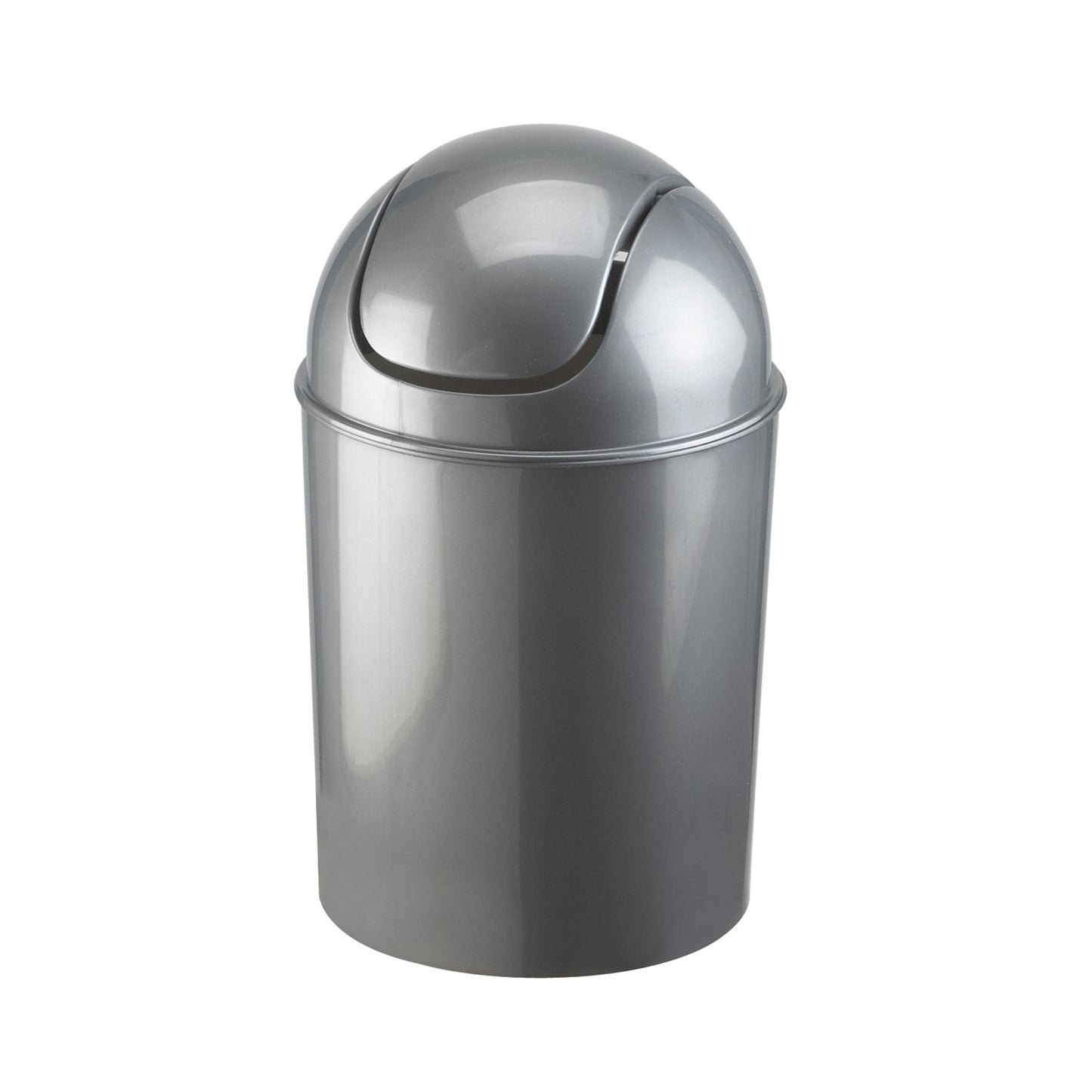 Umbra 1.25 Gallon Mini Waste Can with Removable Swing-Top Lid - Small Garbage Bin for Kitchen, Bathroom, Bedroom, Office - Compact Trash Can Fit Under Tables & Counters - Yellow