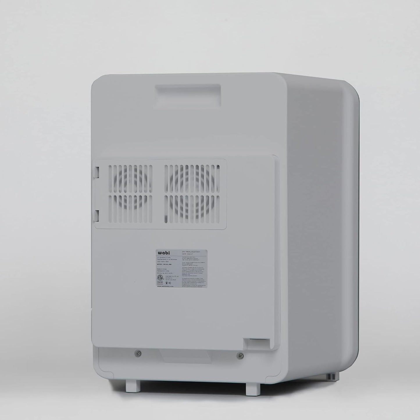 Wabi UVC LED Sanitizer & Dryer Ultra (White + Gunmetal Trim)