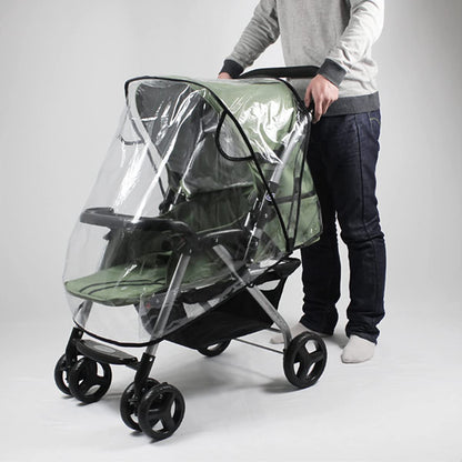 Stroller Rain Cover Weather Shield Compatible with YOYO 6+ YOYO2 YOYO3 Stroller