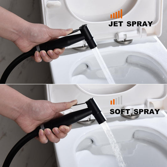 Bidet Sprayer for Toilet - Handheld Cloth Diaper Washer - Brass Construction