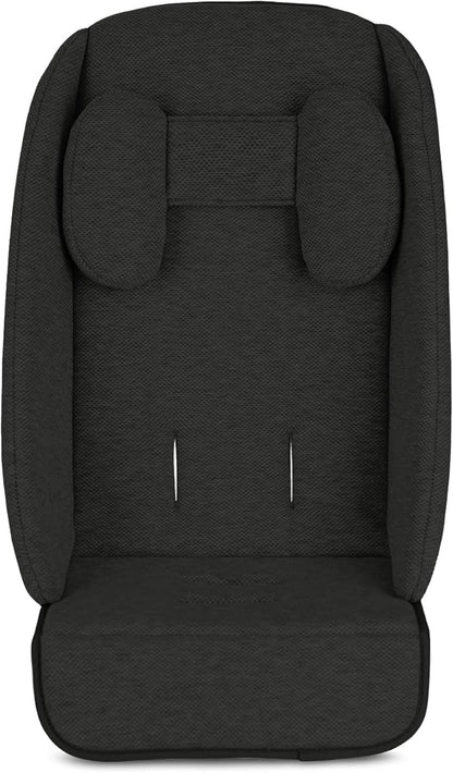 UNIQUIFY Insert Liner Seat Compatible with Uppababy Vista, Vista V2, Cruz, Cruz V2, RUMBLESEAT V2 and RUMBLESEAT V2+ (Black)