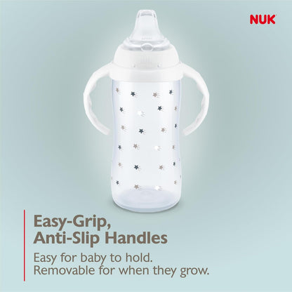 NUK Mickey Mouse Large Learner Cup 10oz 2pk – BPA Free, Spill Proof Sippy Cup
