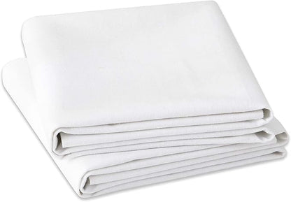 Flannel Protector Pad，100％ Waterproof Mattress Protector Pad, One Size, 34" X 54"-2Pack