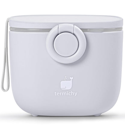 Termichy Baby Formula Dispenser, Portable Milk Powder Dispenser Container with Carry Handle and Scoop for Travel Outdoor Activities with Baby Infant, 8.8OZ, 0.55LB, 250g, 500ml (Pink)