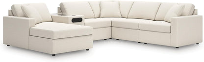 Signature Design by Ashley Modmax Coastal Press-Back Swivel Glider Rocker Recliner with Machine Washable Cover, Hidden Storage Compartments and 2 Bolster Pillows, Beige - Colors B