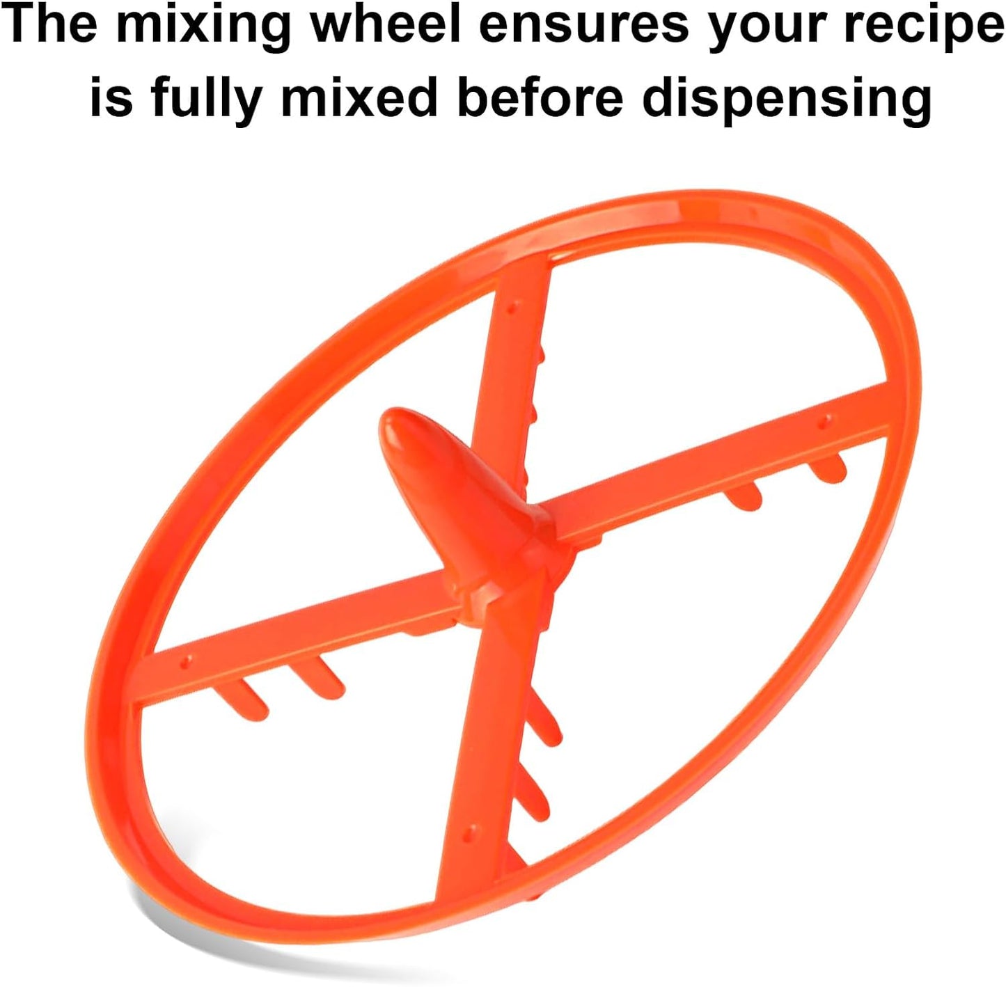 5pcs Replacement Parts for Baby Brezza Formula Pro Advanced & WiFi Models Maker FRP0046 FRP0047 FRP0048 FRP0066, Includes Rubber Scraper Stirring Wheel Locking Cover Measuring Wheel Axle
