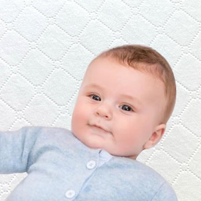 American Baby Company Waterproof Fitted Mini Crib Mattress Protector 38" x 24" - Quilted, Noiseless, Ultra-Soft & Breathable Pack n Play and Mini Crib Mattress Cover