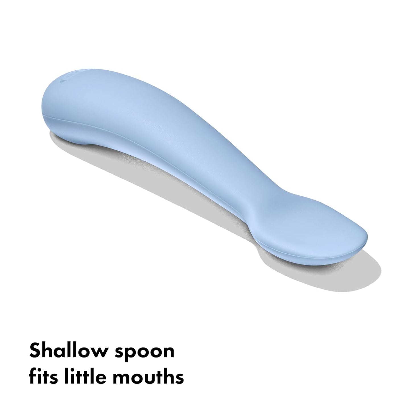 OXO Tot Textured Suction Plate & Spoons Set, Baby Led Weaning Supplies