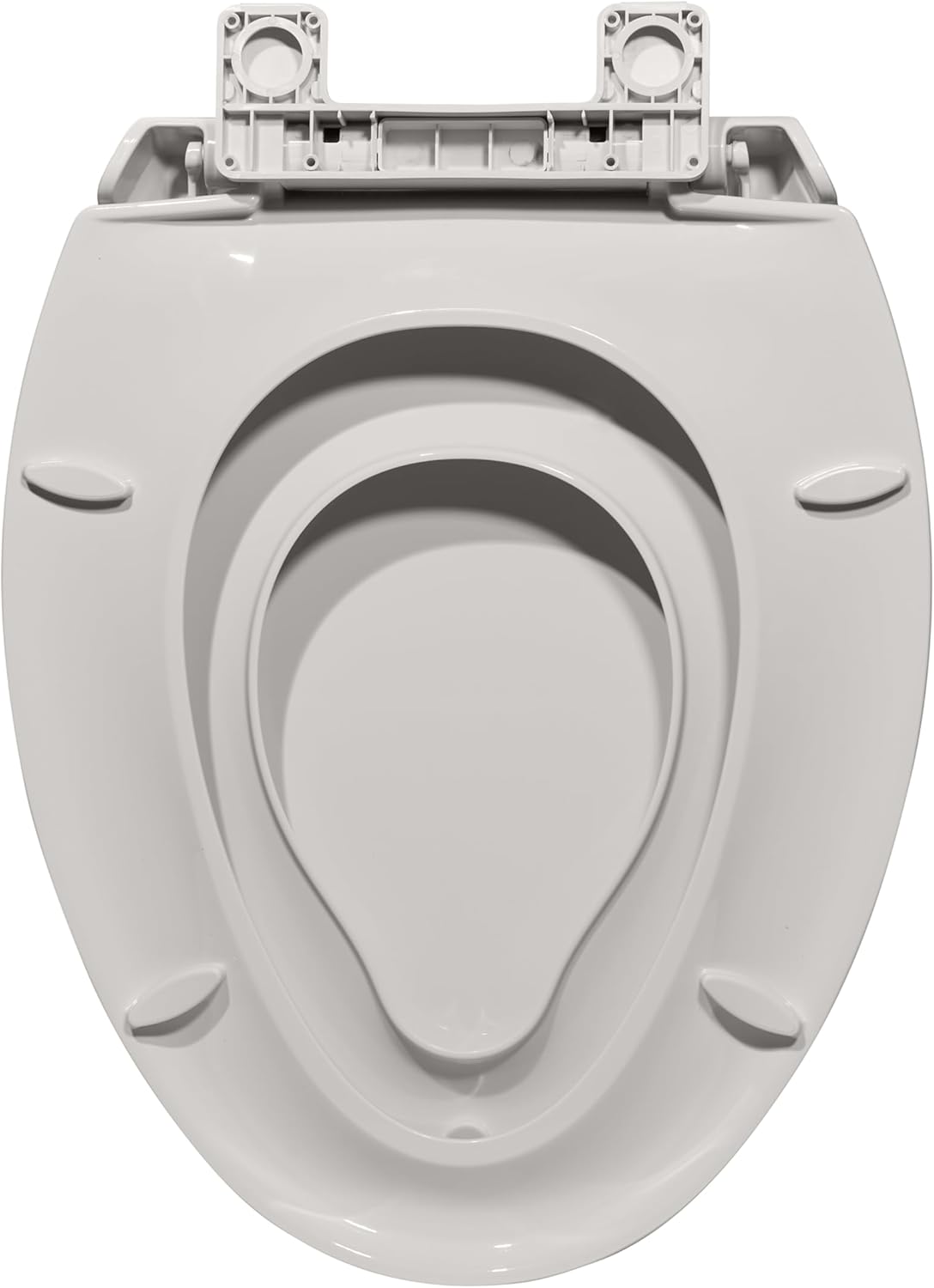 Toilet Seat, Elongated Toilet Seat with Toddler Seat Built in, Potty Training Toilet Seat Elongated Fits Both Adult and Child, with Slow Close and Magnets- Elongated
