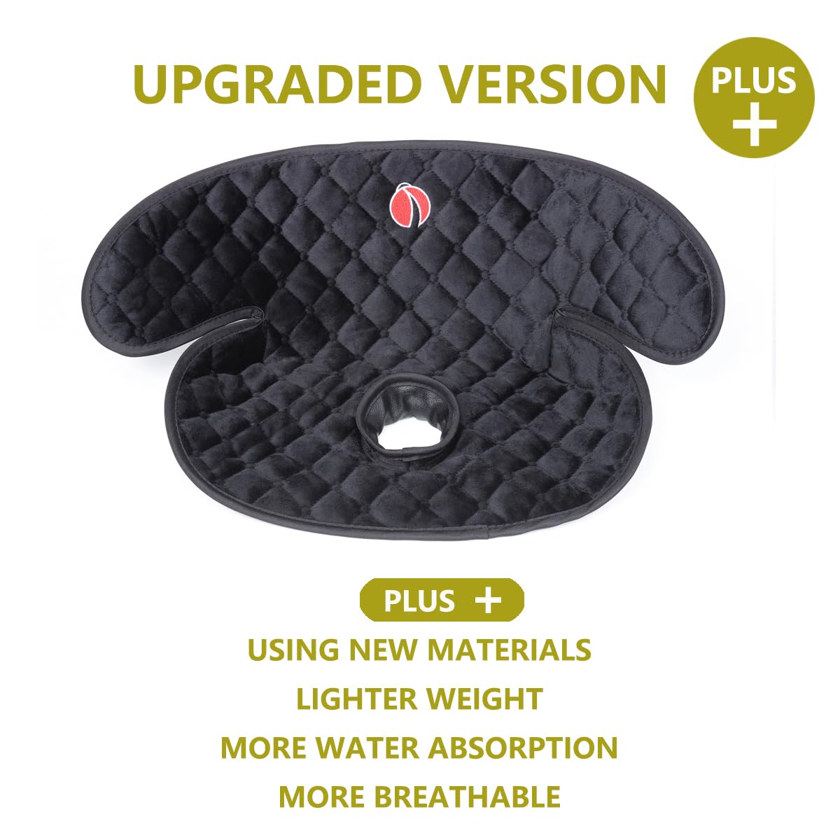 Baby Piddle Pad Car Seat Liner,Potty Training car seat Protector with Waterproof Liner for Child Safety Car Seat Stroller and Dinner Chair,Machine Wash and Dry (Plus-Grey)