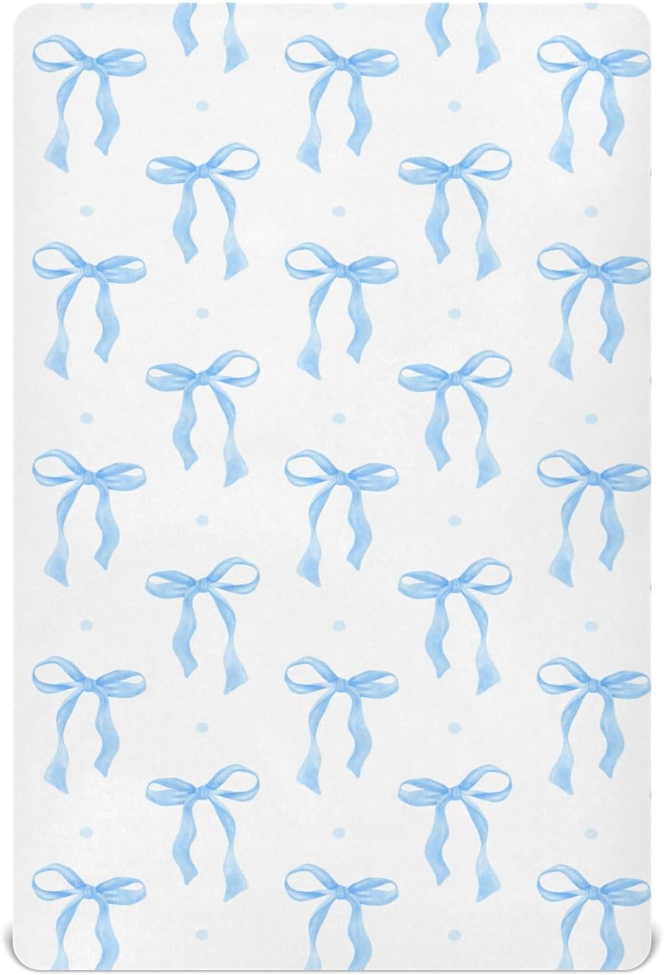Fitted Crib Sheets Cactus and Floral Stretchy Portable Playard Sheets for Baby Toddler, Breathable Soft Mini Crib Mattress 52 x 28 in for Boys and Girls