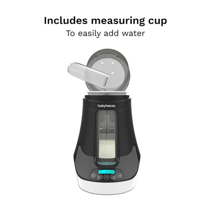 Baby Brezza Fast Baby Bottle Warmer - Baby Milk + Breastmilk Warmer Defroster – 2 Unique Temperatures for Breastmilk + Formula - Universal Fit for All Bottles, Bags + Jars