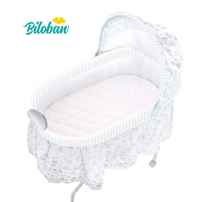 Waterproof Bassinet Mattress Protector, Fit for 19" x 33" KoolaBaby (3 in 1), Papablic, BabyBond, HARPPA and RICUTON Bedside, Ultra Soft Breathable, Washer & Dryer