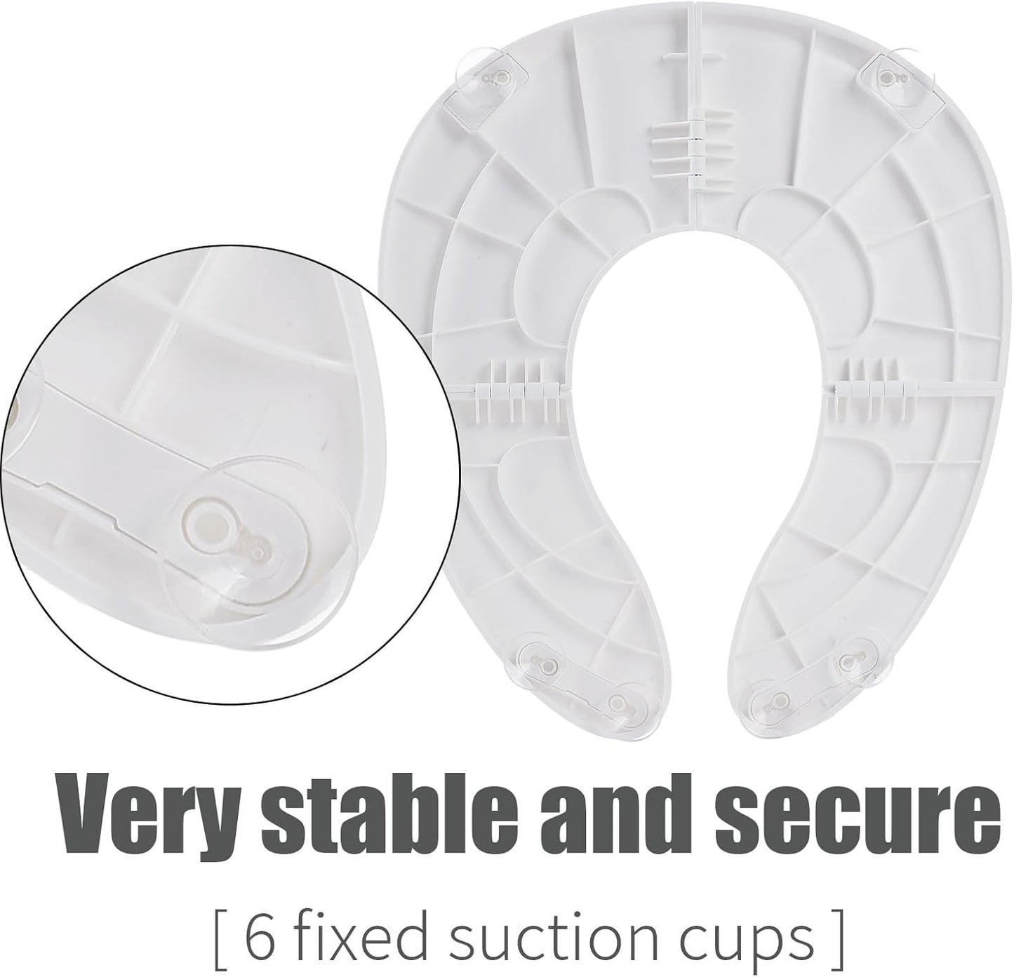 Funbliss Portable Potty for Toddler,Potty Training Essentials for Boys and Girl, Portable Toilet Training Seat with Non-Slip Suction Cups,Travel Bag,Pink