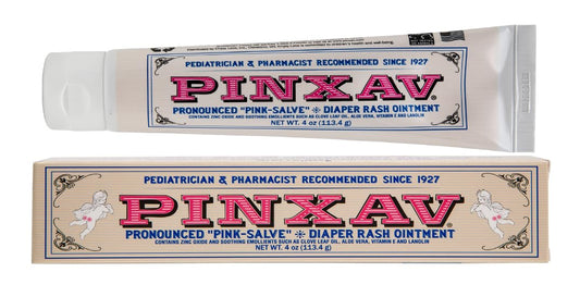 PINXAV Healing Cream, Fast Relief for Diaper Rash, Eczema, Chafing, Bed Sores, Acne, and Minor Cuts and Burns (4 OZ)