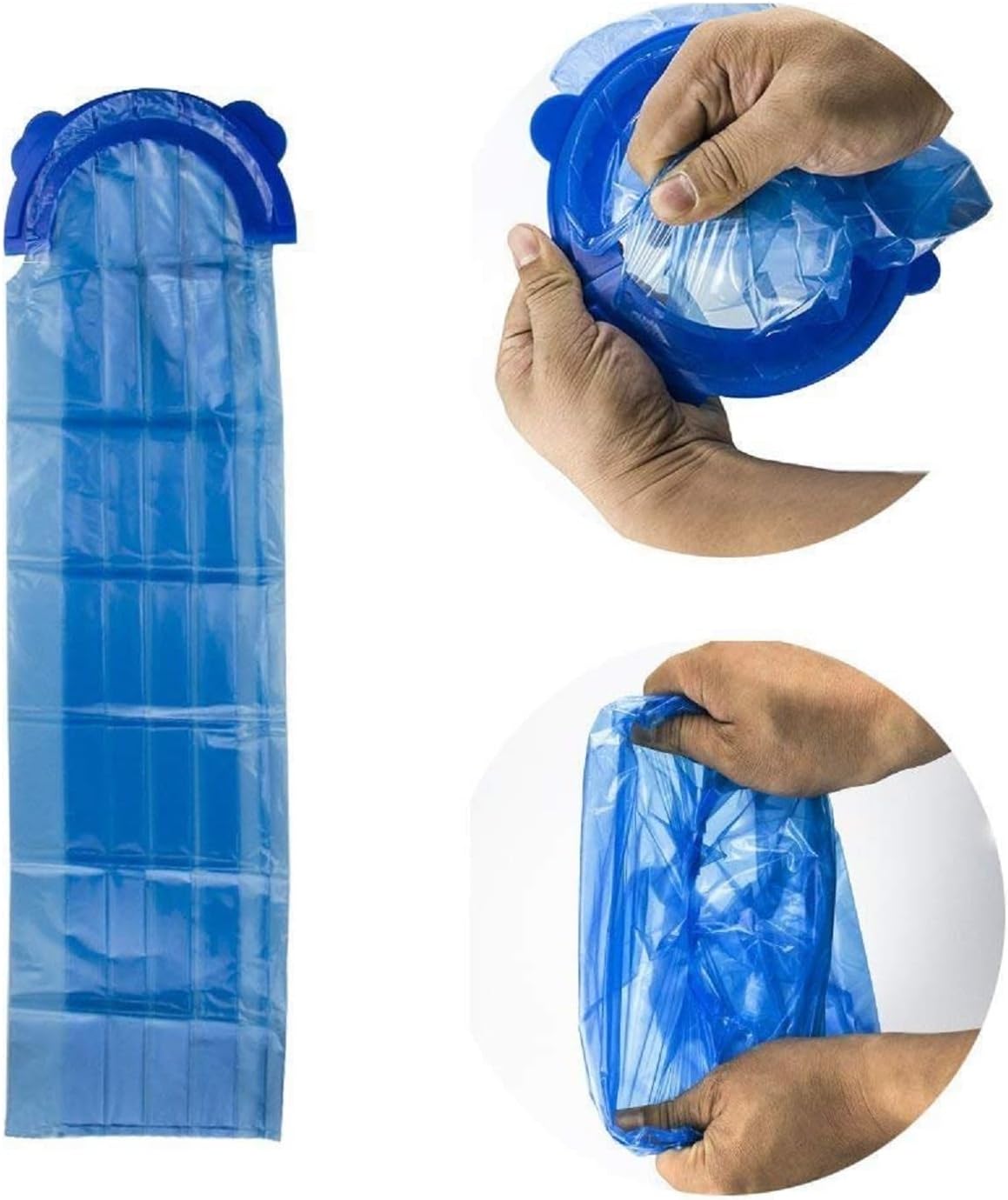 Diaper Pail Refill Bags,34 Bags Holds 1088 Counts Compatible with Arm&Hammer Diaper Pail Disposal System,Diapers Pails Snap,Seal and Toss Pail Refill Bags