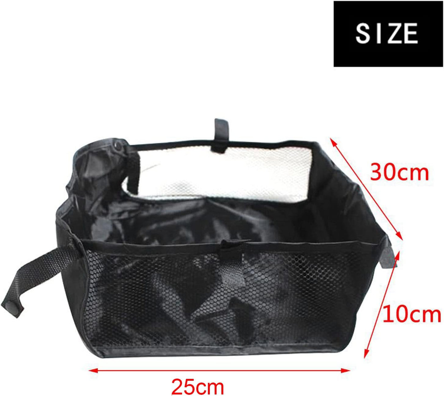 Stroller Organizer, Stroller Basket,Baby Stroller Pram Bottom Basket Pushchair Buggy Shopping Storage Case Organizer Bag Storage Basket Bottles and Diapers Caddy Accessories