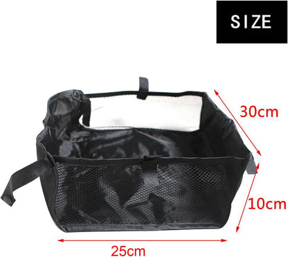 Stroller Organizer, Stroller Basket,Baby Stroller Pram Bottom Basket Pushchair Buggy Shopping Storage Case Organizer Bag Storage Basket Bottles and Diapers Caddy Accessories