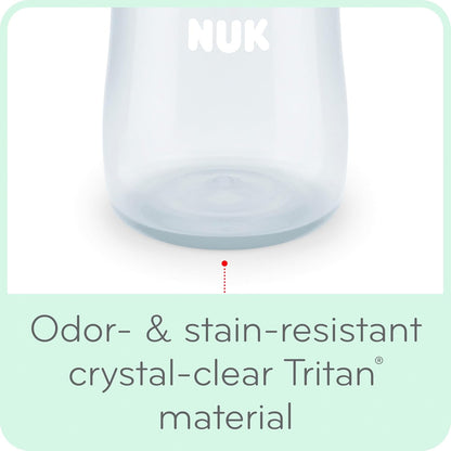 NUK Active Spill Proof Sippy Cup, 10 oz, 2 Pack, 8+ Months, Pink – BPA Free, Spill Proof Sippy Cup