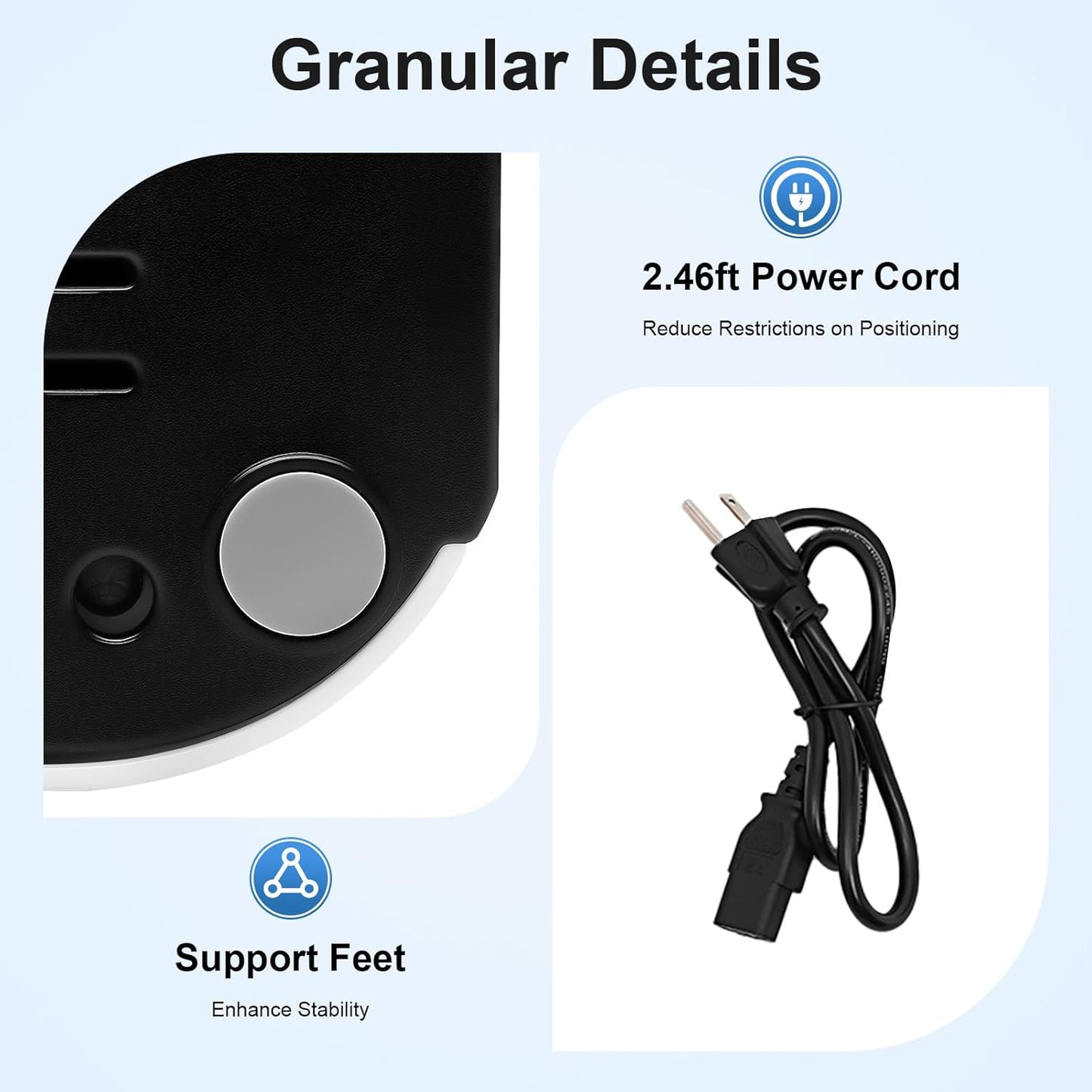 1500W Instant Hot Water Dispenser, Bottle Warmer Formula Dispenser 5 Temperatures Choices Mineral/Bottled Water Dispenser Portable Water Warmer Dispenser for Travel, Hotel