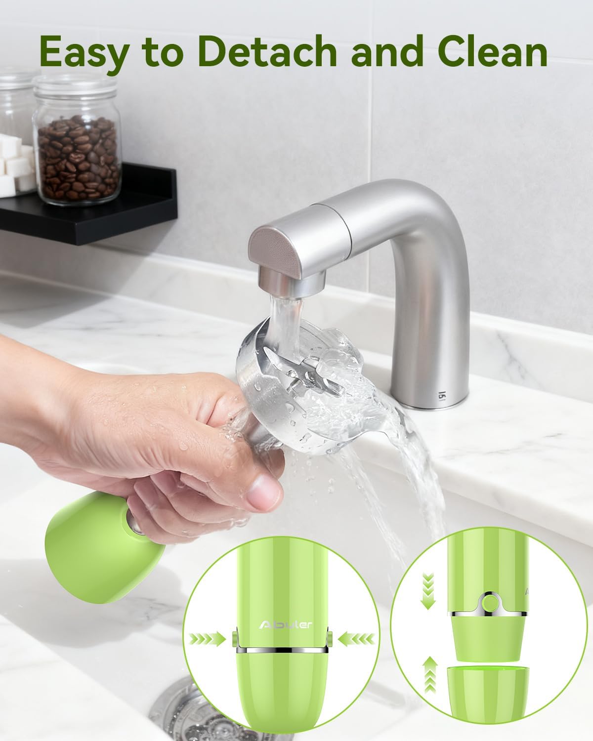 Immersion Blender Handheld 5 in 1 Hand Blender, 1000W Hand Mixer Stick, BPA-Free 12 Speed Handheld Blender 304 Stainless, Beaker, Chopper, Whisk and Milk Frother, Soup, Smoothies, Baby Food, Sauce