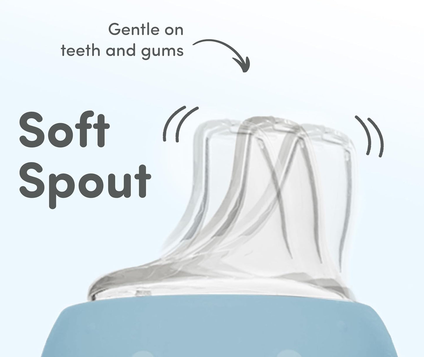 NUK Learner Cup, 5 Oz, Pack of 2, Pink Hearts, Soft Spout, Easy-Grip Handles, BPA Free, Spill Proof, Transition Sippy Cup