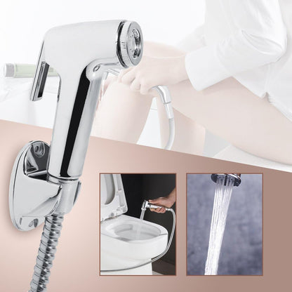 ZPSHYD Handheld Toilet Bidet Sprayer with Stainless Steel Bidet Hose and Wall Bracket ABS Spray Faucet Kit for Feminine Wash Baby Diaper Wash Muslim Showe