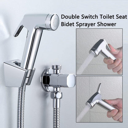 LikeHome Bidet Sprayer for Toilet - Cloth Diaper Sprayer Shattaf Handheld Bidet Rinse Spray Head - White (Without T-Adapter)