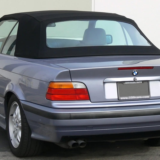 Sierra Auto Tops & Seats Convertible Top for 1994-1999 BMW 3 Series - Blue, Canvas, Cloth - Convertible Top Replacement with Plastic Window - BMW E36 Convertible Top, Complete Soft Top