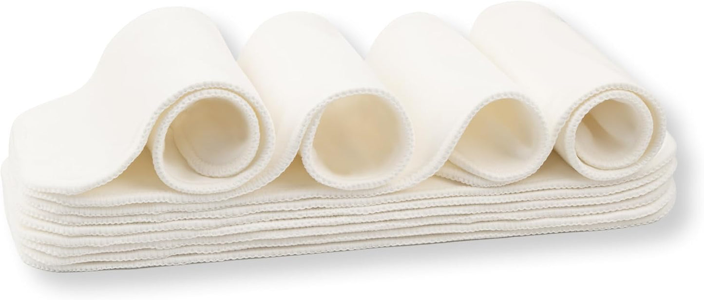 Diaper Liners for Cloth Diapers, 100 Disposable Sheets Per Roll, Made of Soft Material, by Nora's Nursery