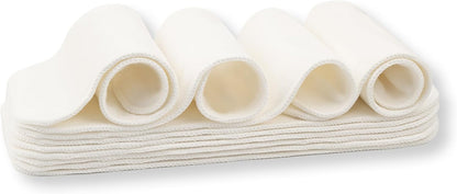 Diaper Liners for Cloth Diapers, 100 Disposable Sheets Per Roll, Made of Soft Material, by Nora's Nursery