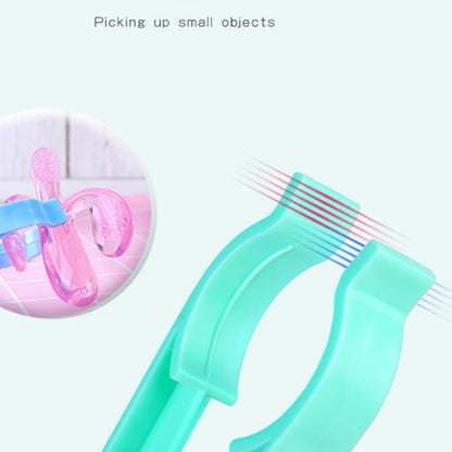 Baby Bottle Tong, Anti-Slip Pacifier Bottle Tongs, Silicone Baby Safety Bottle Holder, Scissor Design Multi-Functional High-Temperature Resistant Tong, Pink