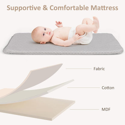 INFANS Over Bed Bassinet for Baby, Bedside Sleeper with Lowering Wall for Easy Access, Safe Close Sleeping, Adjustable Height, Storage, Newborn Infant Girls Boys (White)
