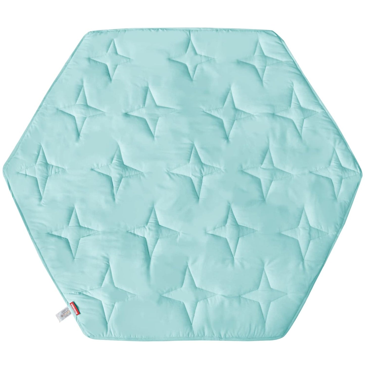 Octagon Playpen Mat Grey, Non Slip 8 Panel Playpen Mattress Mat Fits Regalo Extra Large Play Yard and hiccapop XL 69" Baby Playpen, Grey Star Octagon Playard Pad