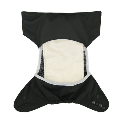 babygoal Cloth Diaper Covers 6 Pack with Wet Bag for Fitted Diapers and Prefolds with Double Gussets, Adjustable and Reusable for Baby Boys and Girls