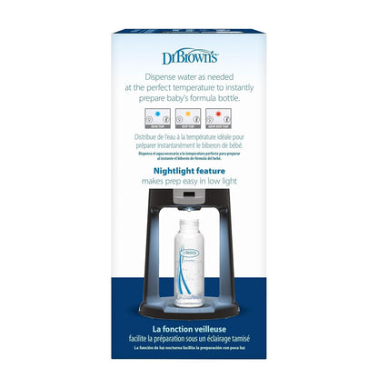 Dr. Brown's Insta-Prep Warm Water Dispenser with Baby Formula Mixing Pitcher, 36oz Black