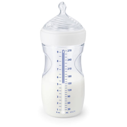 NUK Simply Natural Baby Bottle with SafeTemp